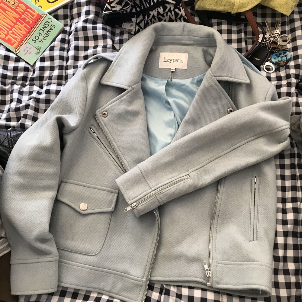 Light Blue Moro Jacket